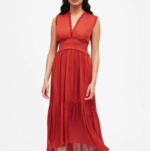 Banana Republic Soft Satin Maxi Dress